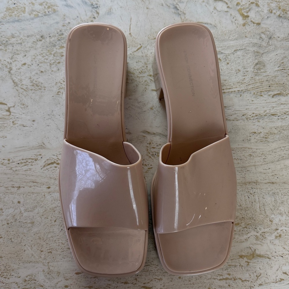 French Connection Women's Almira Slip On Open Toe Heel Sandal size 11 - Picture 6 of 11